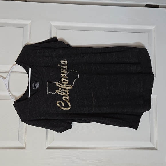 California Dark Charcoal Grey T-Shirt Size XL - Picture 1 of 7